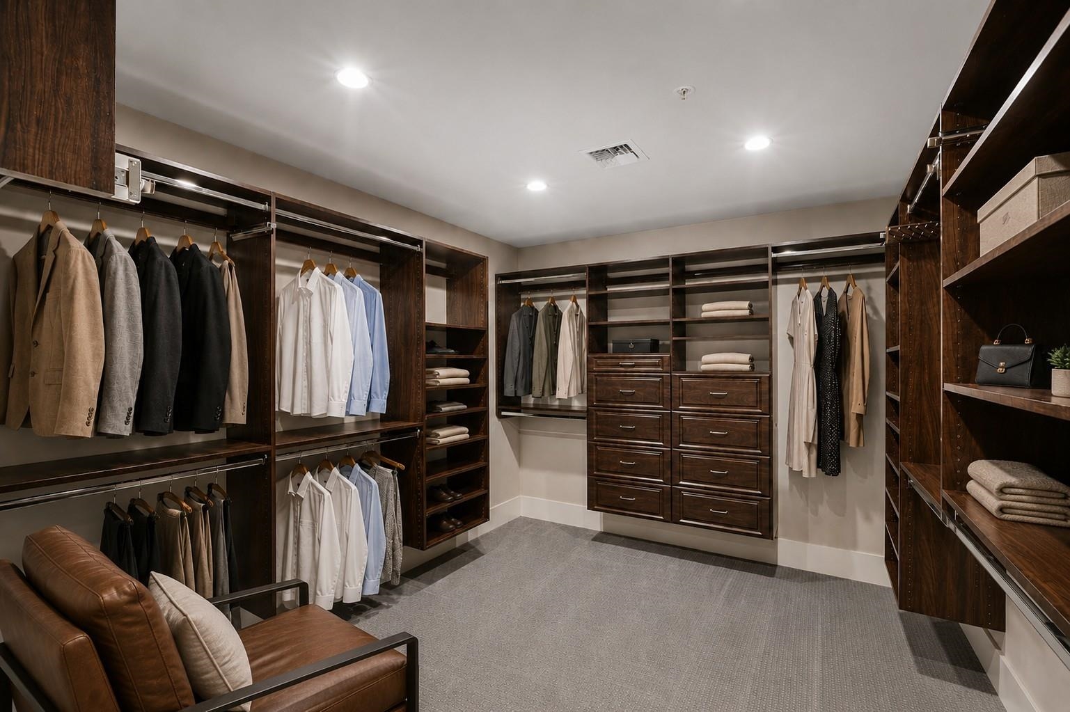 Primary Walk-In Closet